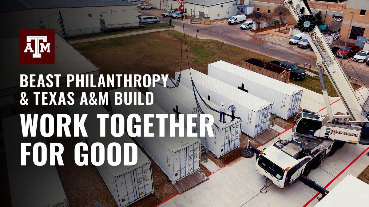 A student “Hail Mary” DM to Beast Philanthropy turned into support for clinics for Texas, Massachusetts, Kenya, Nigeria and Ukraine. BUILD, a Texas A&M student organization, converts 40-foot shipping containers into fully functional Texas Aggie Medical and Veterinary Clinics. Today, more than 20,000 Aggie volunteers have built 60 clinics, providing health care access to over 200,000 people in 24 countries. Learn more: #TAMU #SelflessService #AggieImpact