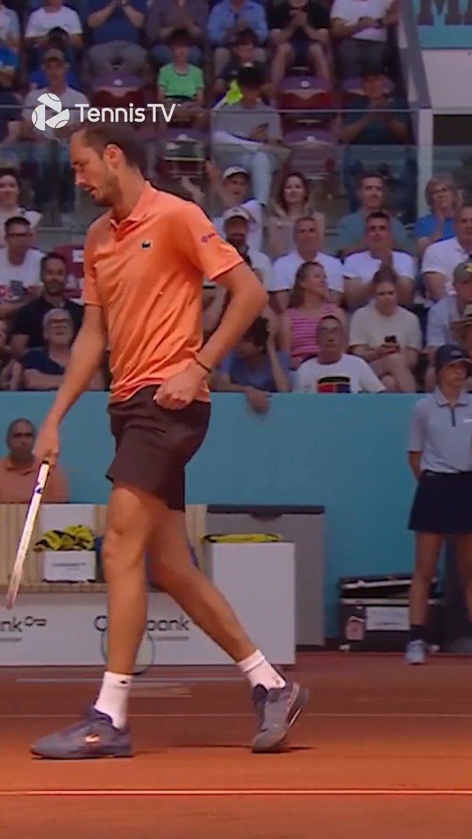 A lob of the highest order ๐ญ #MMOPEN | #MMOPEN | Daniil Medvedev