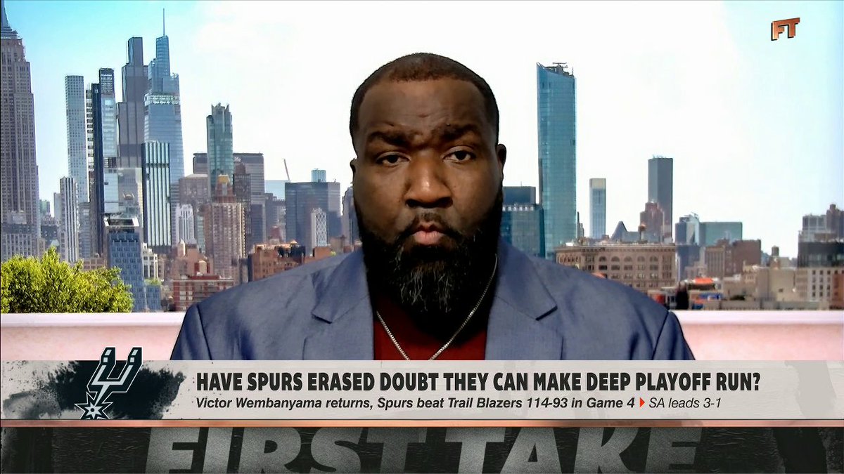"San Antonio had the biggest statement over the weekend, and they silenced a lot of doubters." Kendrick Perkins believes the Spurs can make a deep playoff run and possibly win the championship 👀