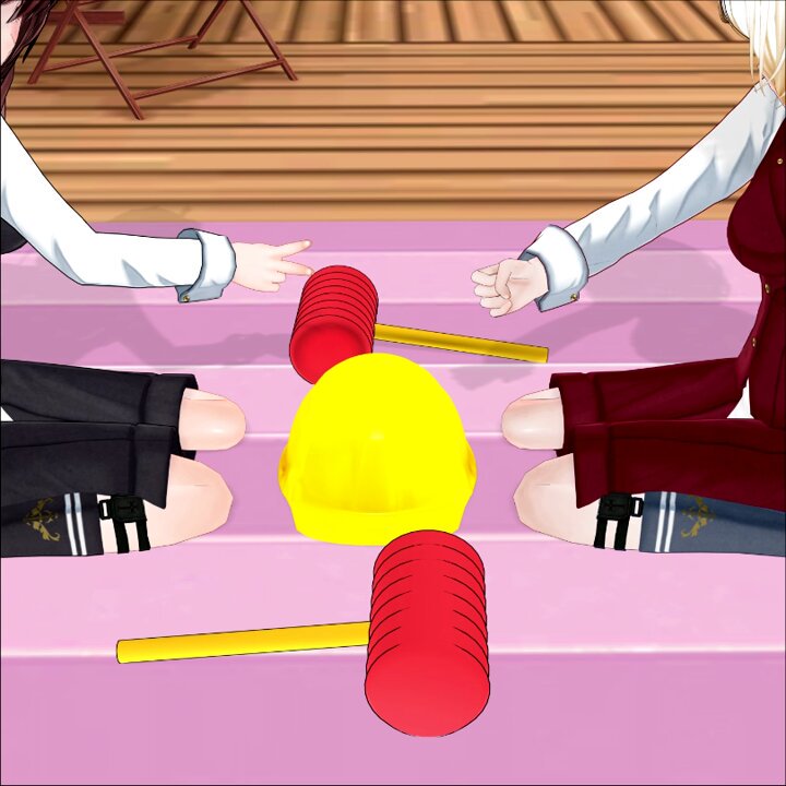 叩いて被ってじゃんけんぽん！ ウチの子が前回の勝負の雪辱を晴らすべくリベンジに挑みます （除られ続けてるので今度こそ・・・！）