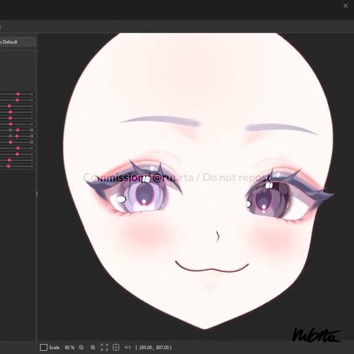 Tracking test 🤍 Hello? #Live2D Vtuber: @/fuufietv Art: @/0_Sukii