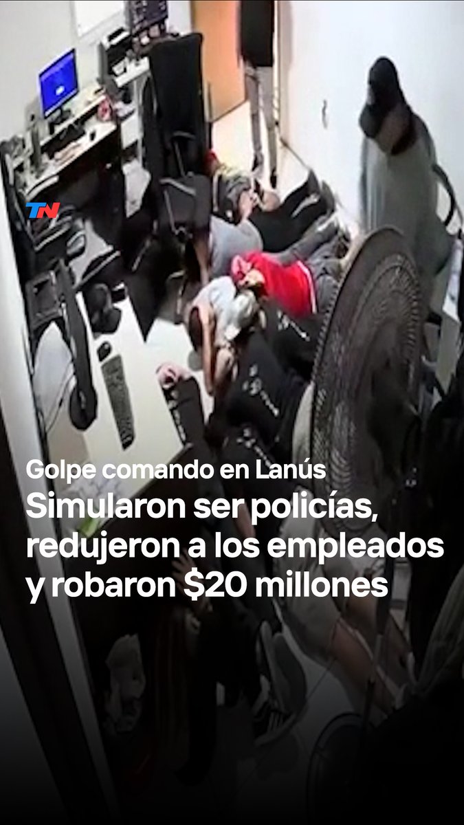 "QUÉDENSE TRANQUILOS QUE NO PASA NADA, SOMOS PROFESIONALES" I Golpe comando en Lanús: simularon ser policías, redujeron a los empleados y robaron $20 millones en una empresa de logística.