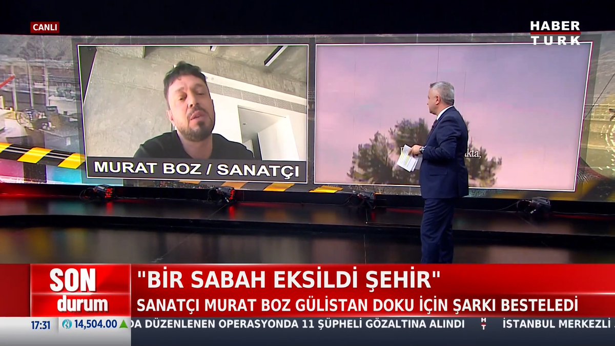 📌Murat Boz, Gülistan Doku için şarkı besteledi. Sanatçı Murat Boz #HabertürkManşet'te Zülfikar Ali Aydın'a anlattı.