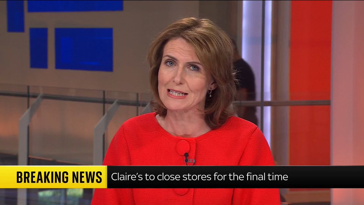BREAKING: Scores of Claire's stores have been closed for the final time. Read more: 📺 Sky 501, Virgin 602, Freeview 233 and YouTube