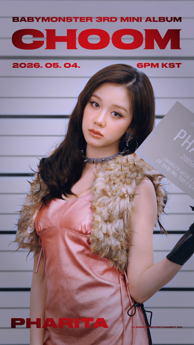 [춤 (CHOOM)] MOVING POSTER | PHARITA 2026.05.04. 6PM KST Pre-Order Now. Pre-Save Now. #BABYMONSTER #베이비몬스터 #3rdMINIALBUM #춤 #CHOOM #PHARITA #파리타 #YG