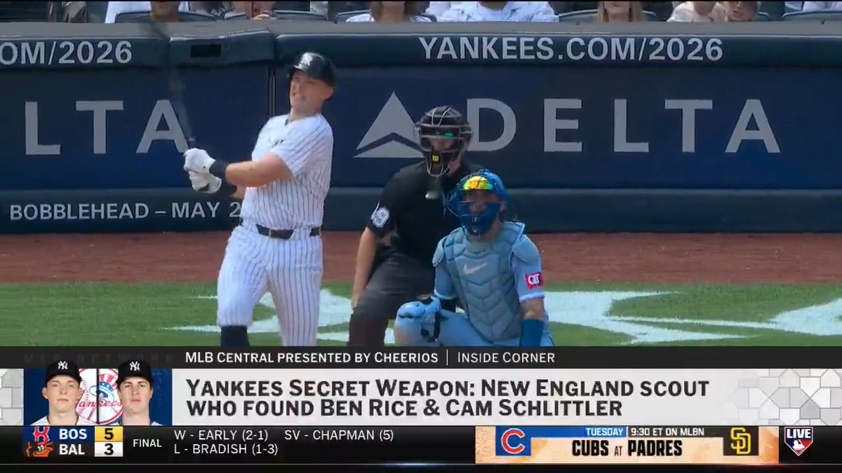 “He might be their MVP.” Jon Heyman highlights the Yankees' New England scout that identified Massachusetts natives Ben Rice and Cam Schlittler as potential prospects for New York.