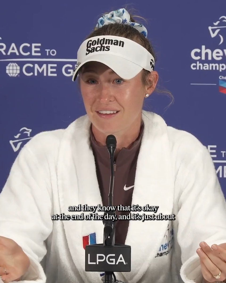 "If you're never going to have passion in what you're doing, you're never going to succeed." Nelly Korda on how her passion for golf fuels her success. 🗣️