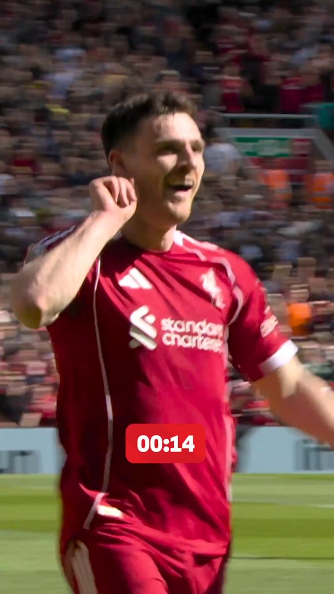It took Liverpool just 14 seconds to turn Freddie Woodman's save at one end into a goal at the other. 💨