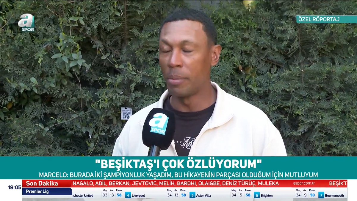 Marcelo: "Burada iki şampiyonluk yaşadım, bu hikayenin parçası olduğum için mutluyum. Beşiktaş'ı çok özlüyorum, gerçekten çok güzel zamanlardı."