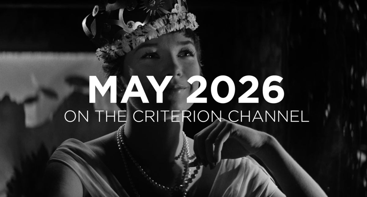 COMING TO Criterion Channel IN MAY ❤️ 📺