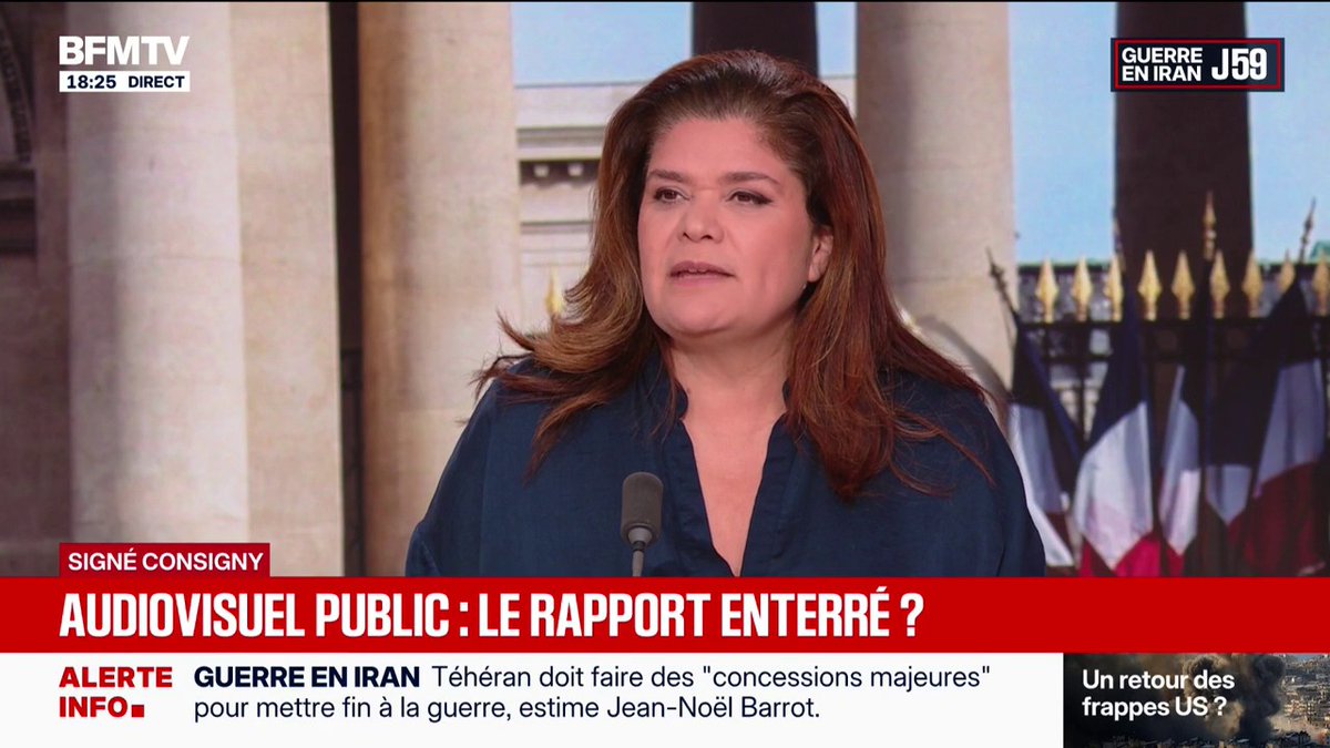 Rapport sur l'audiovisuel public: "C'est du travail ni fait, ni à faire", lance Raquel Garrido