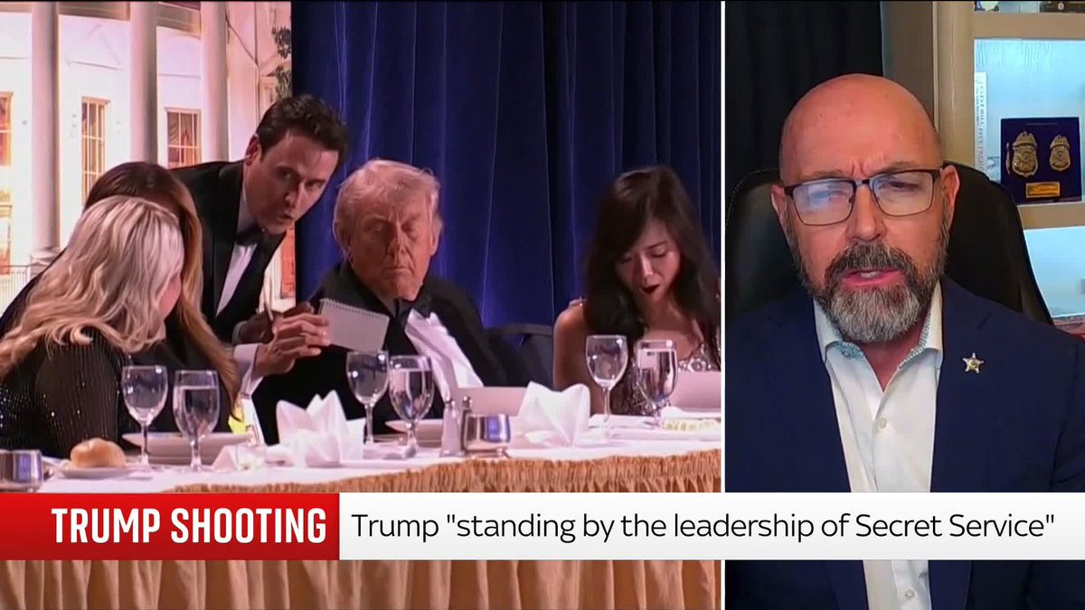 "If this marks failure, I'd like to know what the benchmark for success is." Former Secret Service agent for Bush, Obama, and Trump, Paul Eckloff praises security implemented at the Correspondents' Dinner, but adds 'minor tweaks' could have been made.
