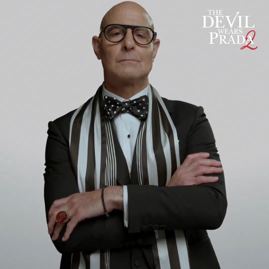 He is the backbone of fashion. See Stanley Tucci as Nigel in The Devil Wears Prada 2 in theaters this Friday. Get tickets: