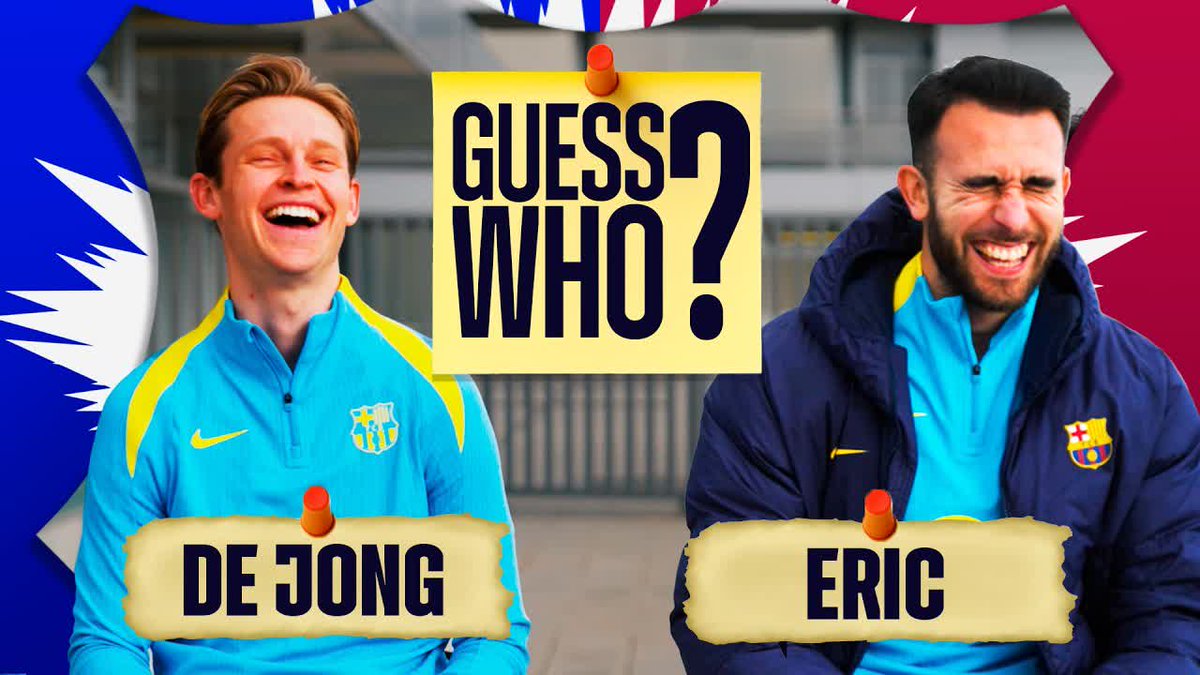 𝐆𝐮𝐞𝐬𝐬 𝐰𝐡𝐨 ❓ Eric Garcia 🆚 Frenkie De Jong