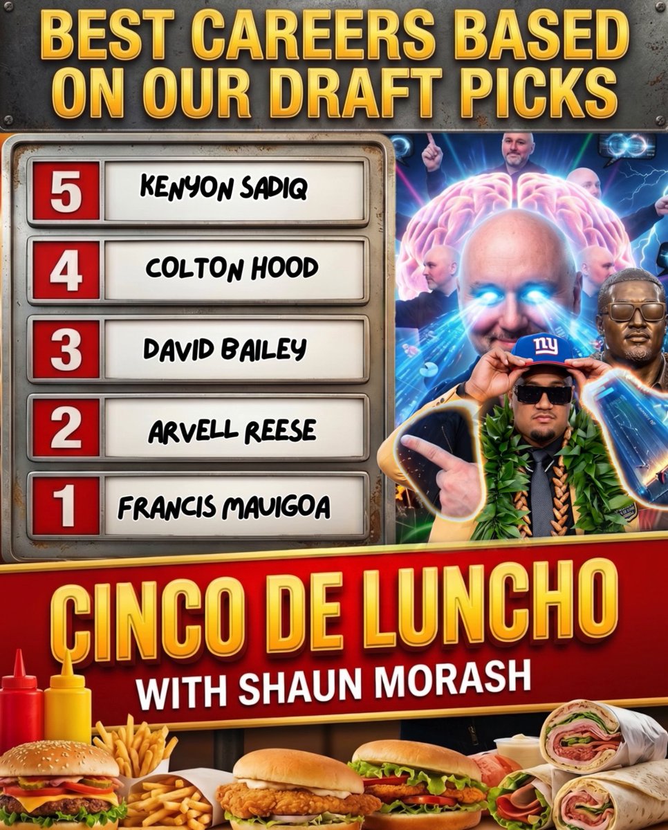 Morash forecasts the New York football draft picks that will go on to have the best careers🔮 Shaun Morash