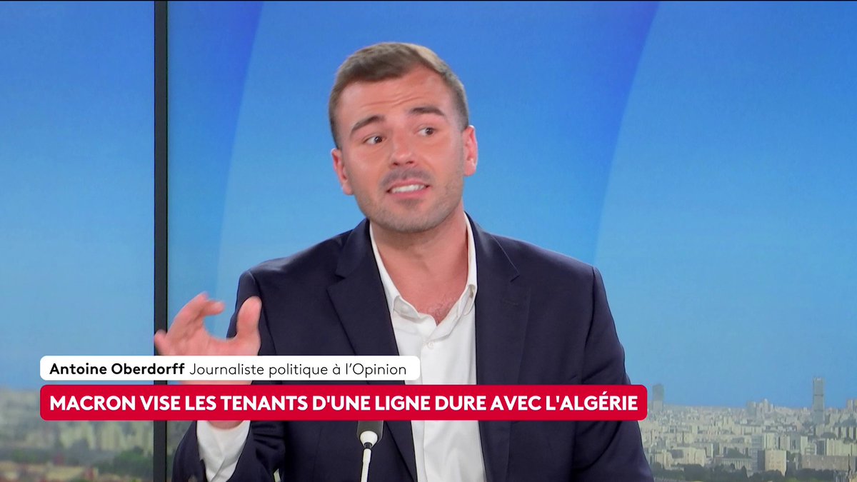 🔴 🗣️ Médecins étrangers : E.Macron fustige "les mabouls" favorables à une rupture avec l'Algérie. "Il y a aujourd'hui en France 7.300 [...] médecins algériens qui officient dans nos hôpitaux", indique le journaliste à l'Opinion Antoine Oberdorff. #ToutEstPolitique #Canal16
