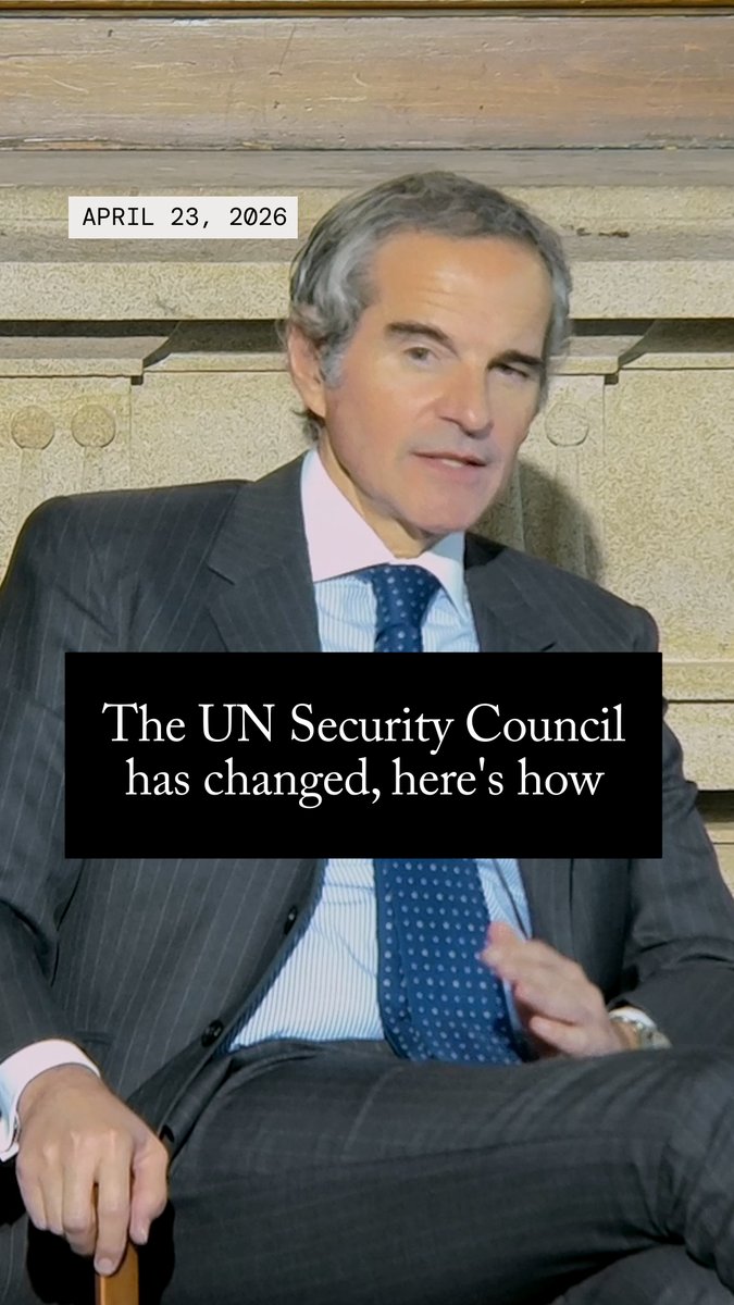“We have to be reminded of the fact that until 2016 or 2017, resolutions at the UN Security Council on Iran were adopted by consensus without a vote, all right? And I think this question allows us to be reminded that that consensus is gone. And I don’t see it coming back, perhaps for a long, long time. And it doesn’t apply only to Iran in this capacity of the Security Council to find a common denominator,” says Rafael M. Grossi, director general of the International Atomic Energy Agency and nominee for the position of UN secretary-general. “But that doesn’t mean that you are not going to get to the functionalities that you need in certain cases. I think, from now on, what we are going to see is a completely transactional operation of the Security Council. Said in a less techy way, case by case.” 🔗 Watch the full conversation: