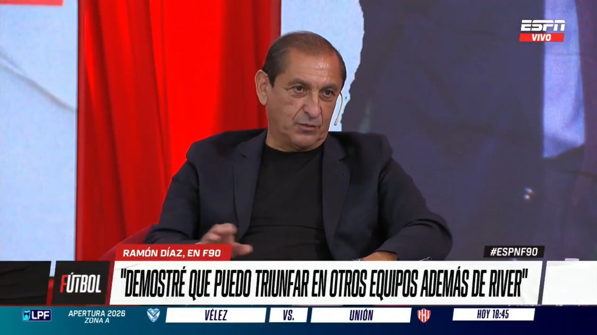 "Ramón": Por las declaraciones de Ramón Díaz en #ESPNF90