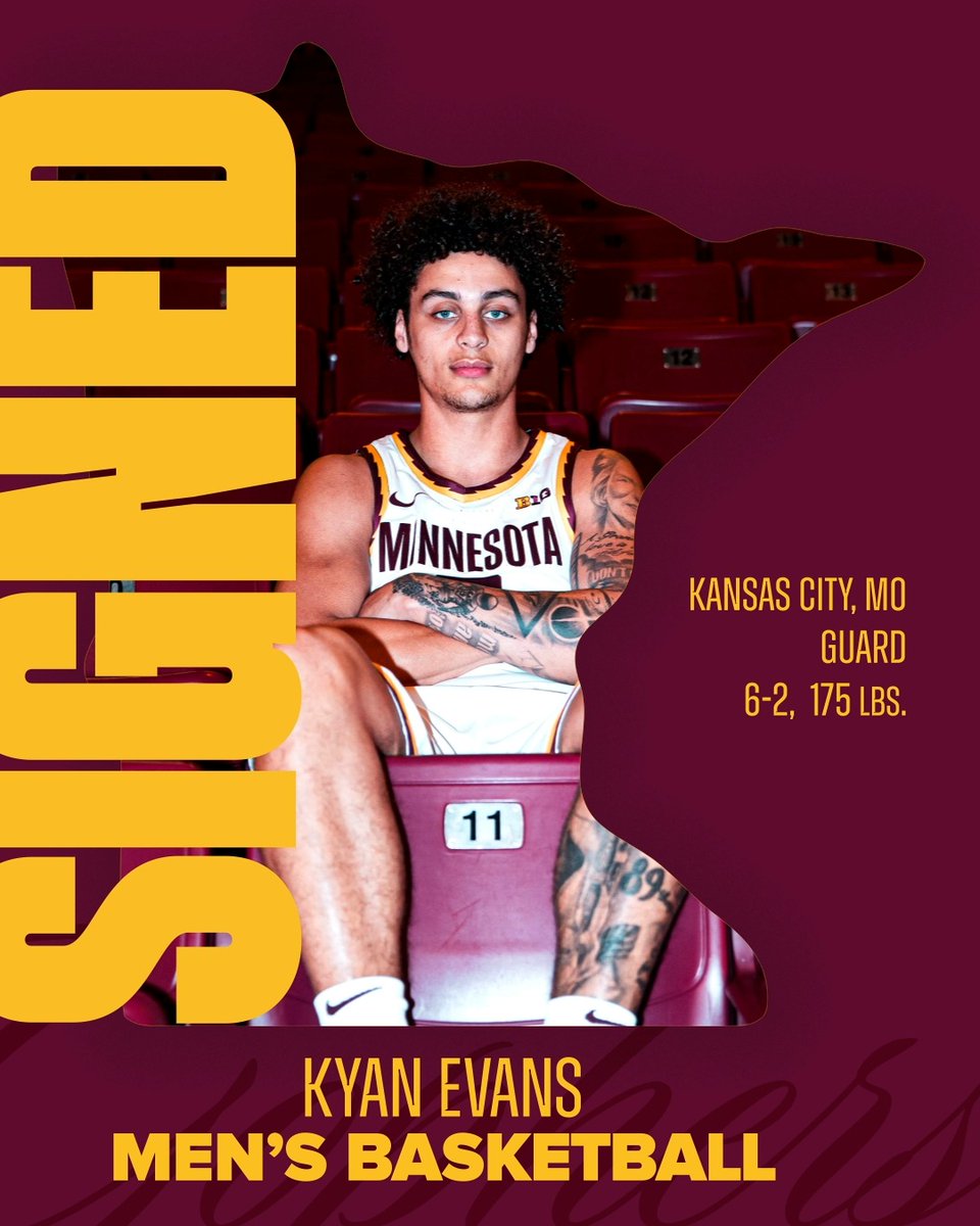 𝙄𝙩'𝙨 𝙤𝙛𝙛𝙞𝙘𝙞𝙖𝙡 ✍️ Welcome to Minnesota, Kyan! 〽️ 📰 : #TeamTogether