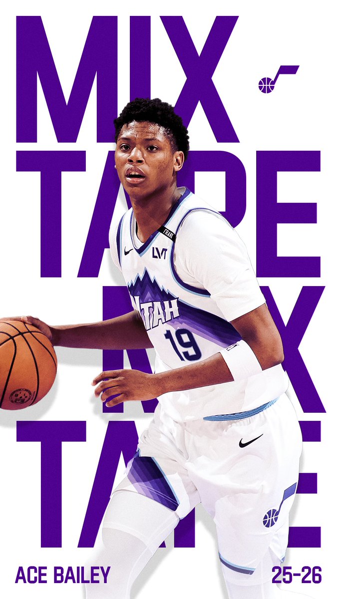 Ace Bailey has 𝐀𝐑𝐑𝐈𝐕𝐄𝐃 🤩♠️ from showstopping dunks to huge blocks and everything in between, Ace's rookie year let everyone know he's all gas, no brakes 💪 #TakeNote | Ace Bailey