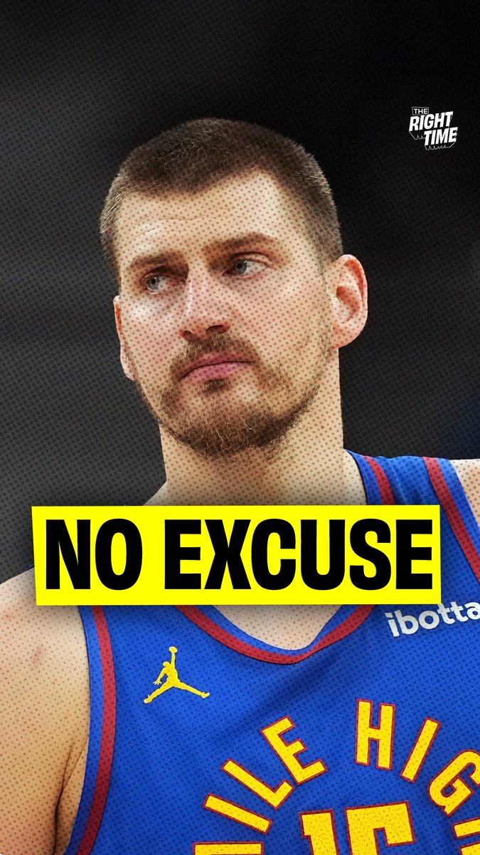Jokic has NO EXCUSE to lose this series 💯 "Cause this is on you."