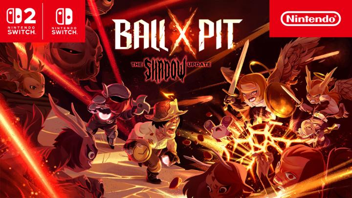 New balls, new characters, a new building, and new passives are bouncing into BALL X PIT! Check out the Shadow Update rolling onto Nintendo Switch 2 and Nintendo Switch: