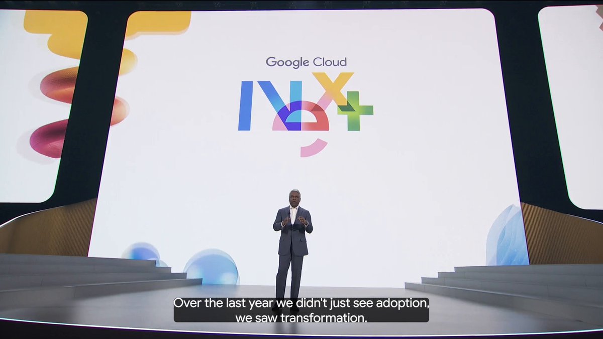 Key moments from our #GoogleCloudNext keynote in < 1 minute.