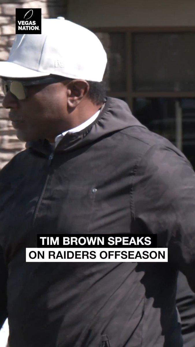 Tim Brown, Pro Football Hall of Famer and former Las Vegas Raiders wide receiver, says this is the best offseason the team has had since 1988.