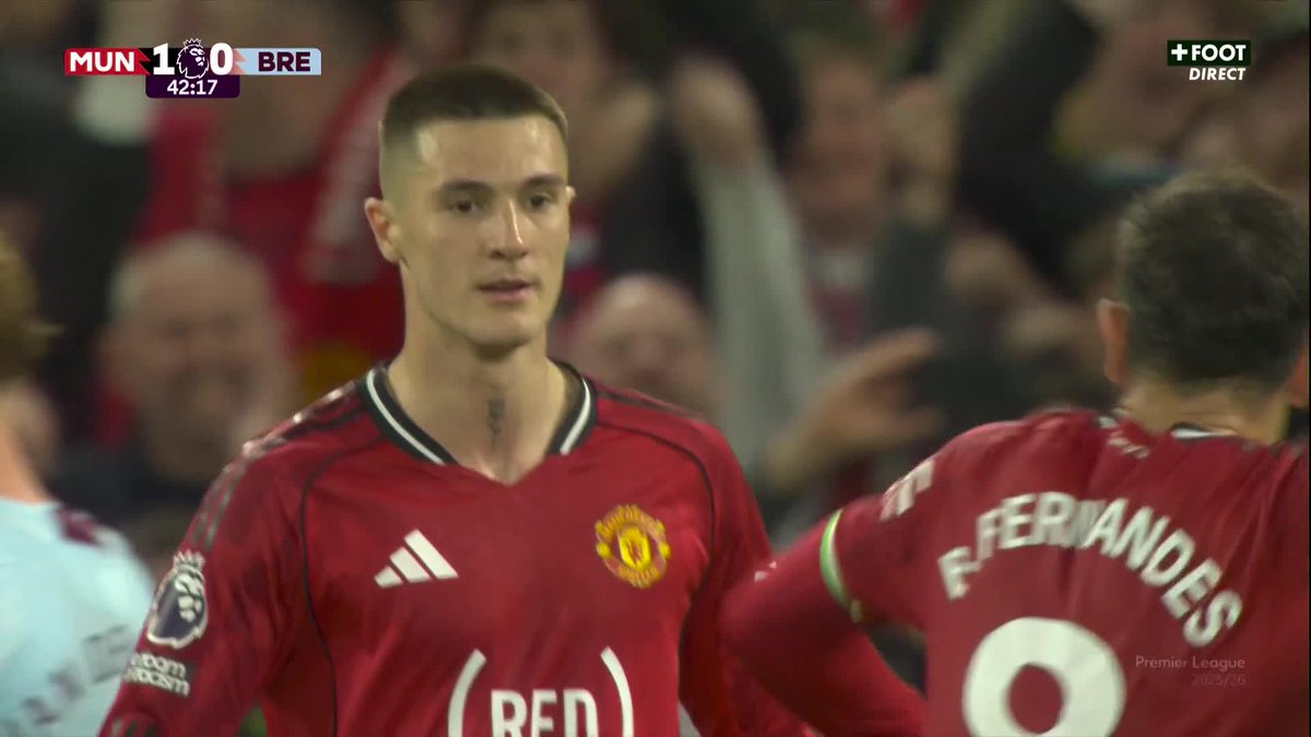#PL 🏴 : Sur une contre-attaque éclair, Šeško double la mise pour les Red Devils ⚡️