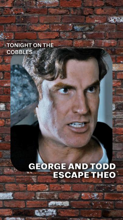 That was some quick thinking from George! #Corrie