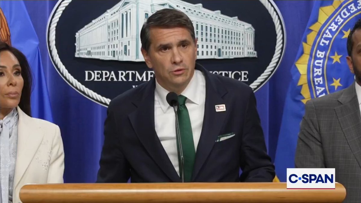 Q: "Where does the Justice department go from here?" Acting AG Blanche: "We absolutely believe that there is no better example of why this ballroom is necessary."