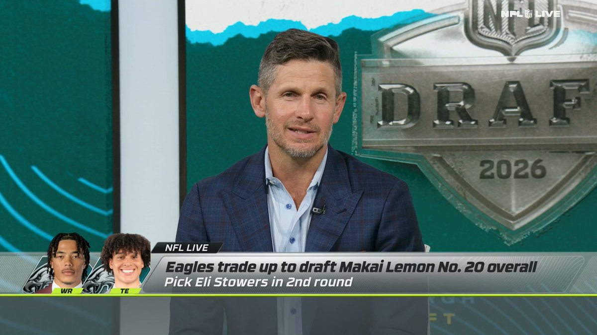 "Jalen Hurts will have no choice but to throw the ball over the middle. ... It's a new era, and I think his hand is going to be forced getting comfortable with it." —Dan Orlovsky on Jalen Hurts and the Eagles following the NFL draft 🏈