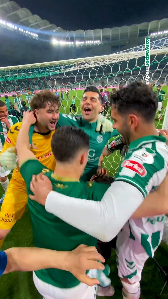 Galibiyet üçlümüz. 💚🤍 Teşekkürler Büyük Konyaspor Taraftarı. 👏