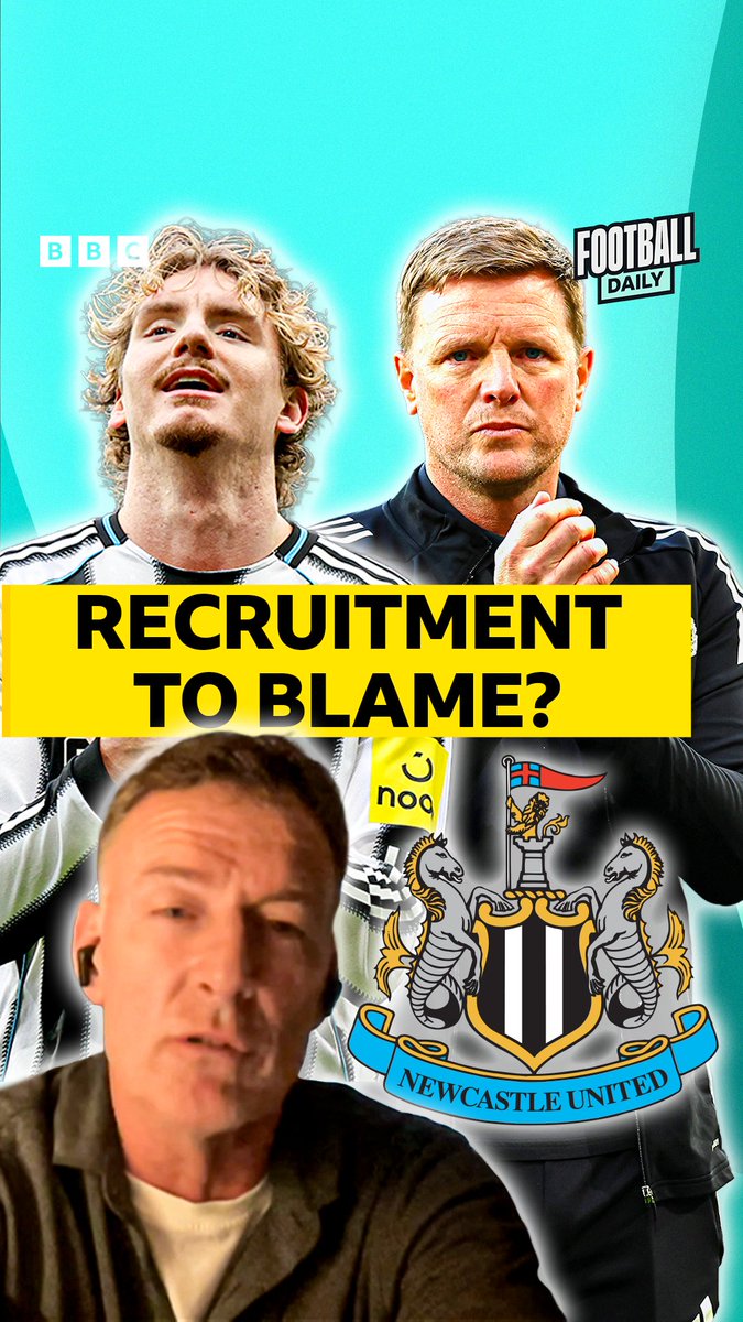🤔⚫️⚪️ Is Newcastle's recruitment to blame for their poor form this season? #BBCFootball #NUFC