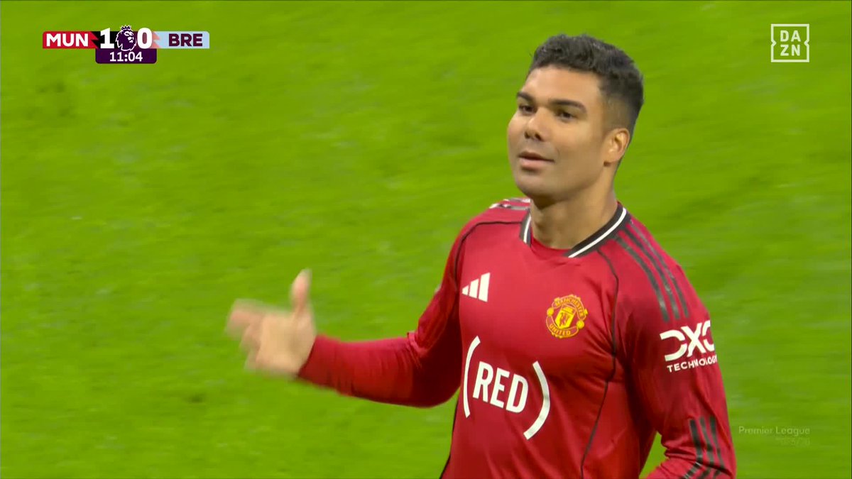 La gira de despedida de Casemiro del Manchester United está siendo apoteósica. Cómo lo ha gozado hoy el tío, qué manera de competir, ha disfrutado como un enano. Nueve goles ojo. Y se va a ir con el equipo en Champions. ¡Un placer contarlo en DAZN España!