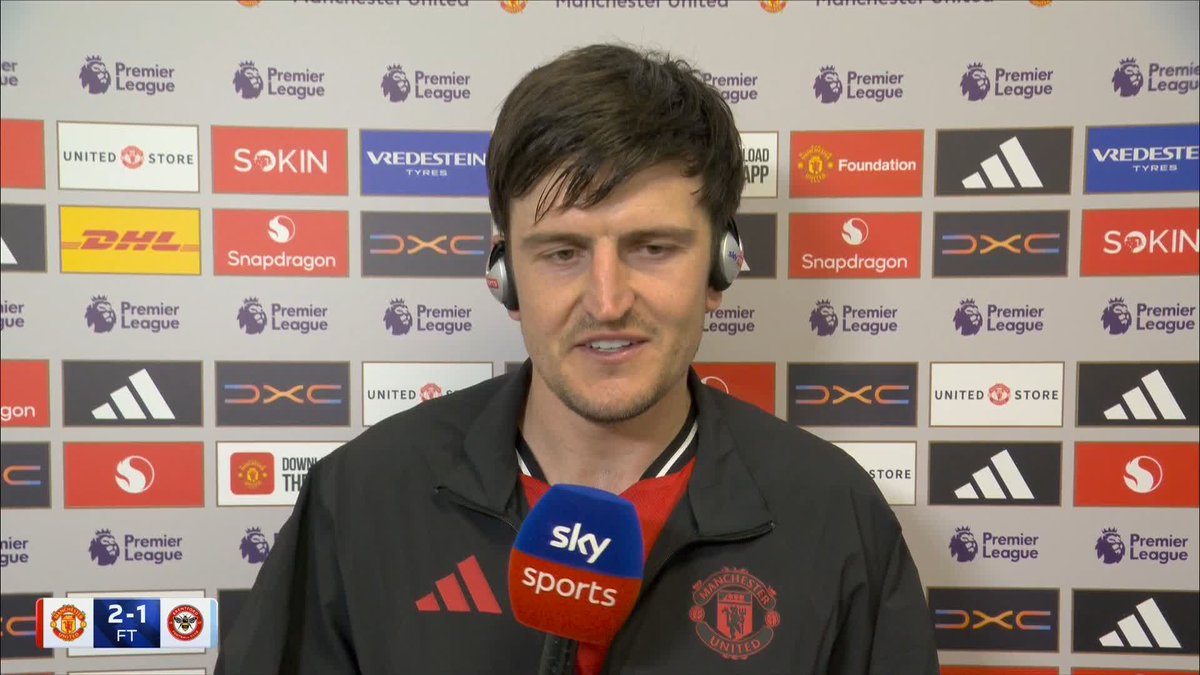 "I thought I was good at heading and attacking the ball in the box, until I met Casemiro!" Harry Maguire says Casemiro has the best heading technique he's seen 🙌