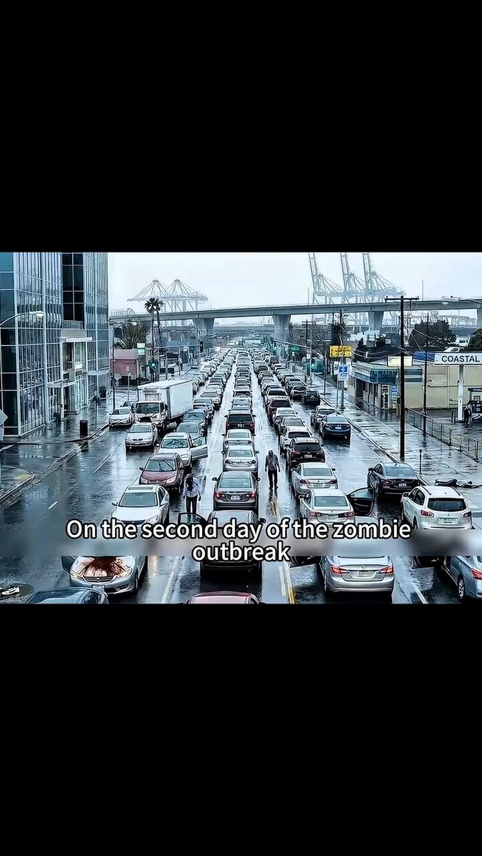 On the second day of the zombie apocalypse.