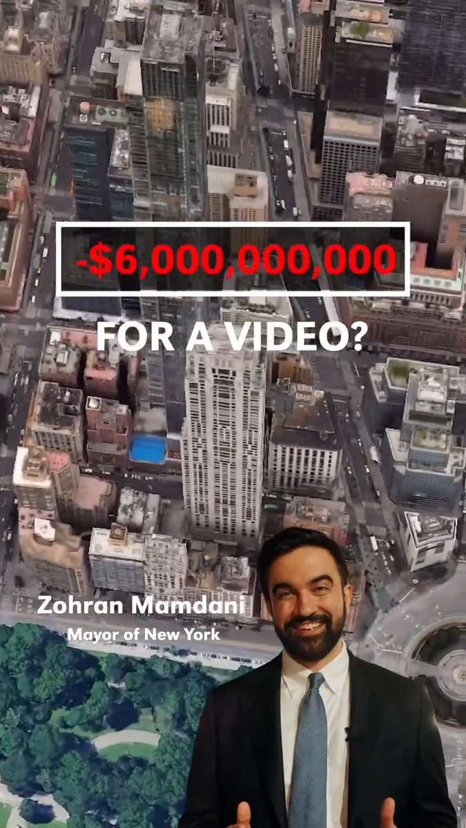 When you vilify job creators, they leave. This week, NYC Mayor Zohran Mamdani filmed a “tax the rich” video outside Ken Griffin’s $238 million Manhattan penthouse, pushing a proposed pied-à-terre tax on luxury second homes over $5 million. Forty-eight hours later, Citadel signaled it may reconsider a $6 billion redevelopment at 350 Park Avenue, a project tied to 6,000 construction jobs and 15,000 permanent jobs. Citadel says Griffin, employees, and principals have already paid roughly $2.3 billion in New York city and state taxes over the last five years. Griffin already moved Citadel’s headquarters to Miami in 2022. When you further create friction with job creators, investors, and business owners, they do not magically pay more. They move. Florida is open for business.