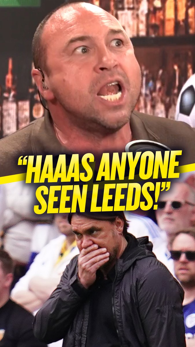 HAAAS ANYONE SEEN ✅ LEEDS UNITED ✅ DIRTY LEEDS ✅ DANIEL FARKE ✅ SAD FARKE ✅ KAISER CHIEFS ✅ DANNY MILLS ✅ YORKSHIRE PUDDING ✅ UNHAPPY FARKE ✅ ELLAND ROAD ✅ PUDSEY THE BEAR Safe to say Cundy loved this Has Anyone Seen Leeds United... 🤣