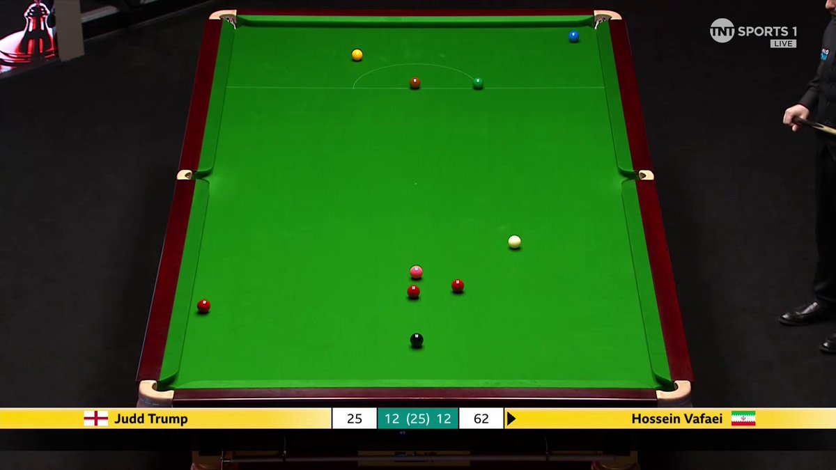 Hossein Vafaei knocks out world number one Judd Trump to reach the World Championship quarter-finals!