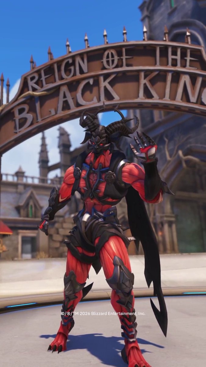 Nació para brillar en la pista de baile 🕺🔥 Saca los prohibidos con Ramattra Mefisto cuando Overwatch x Juicio del odio llegue el 28 de abril 💥