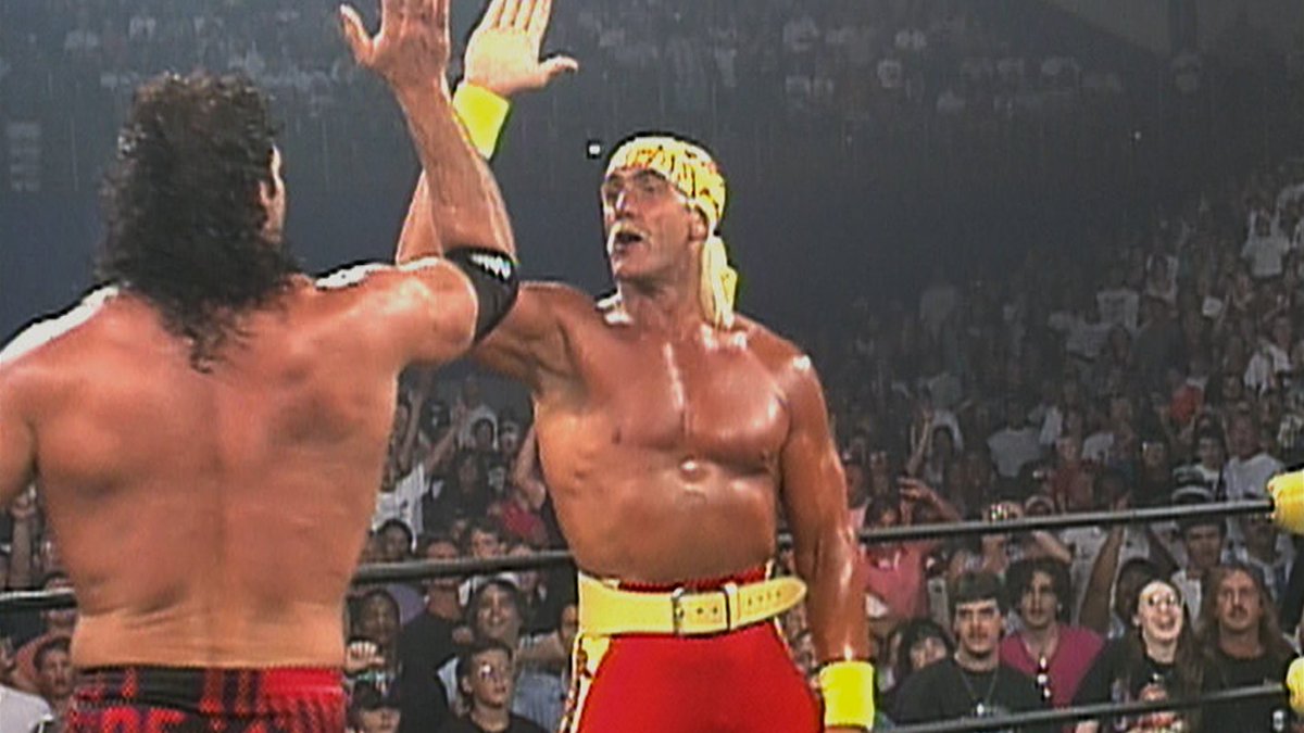 “I just flipped the script on them, and gave them something they’ll never forget as long as they live.” When Hulk Hogan shocked the world at Bash at the Beach 1996 😮 WWE 📺 Hulk Hogan: Real American is now playing on Netflix