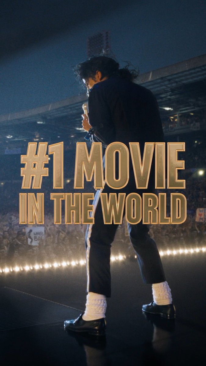 Whatever you believe, you become. #MichaelMovie is #1 in the world – get tickets NOW: