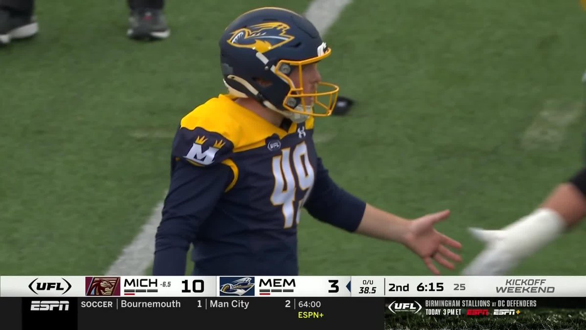 The Columbus #Aviators lost by four points yesterday. K Ryan Coe missed an XP, plus a 29 yard field goal. He's 4-7 on FGA's this year. Still baffled that Matt Coghlin isn't on a #UFL roster. Guarantee he would be better than half the kickers we have.