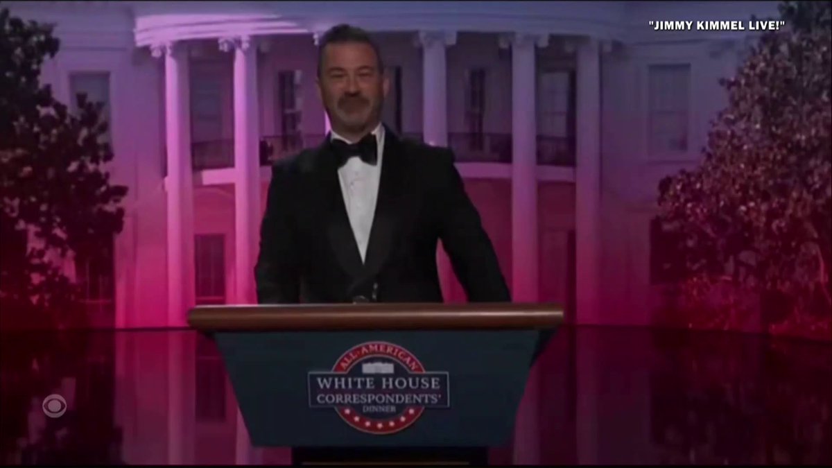 First lady Melania Trump criticized comedian Jimmy Kimmel for jokes he made on his show days before the White House Correspondents' Dinner. President Trump called for Kimmel to be fired.