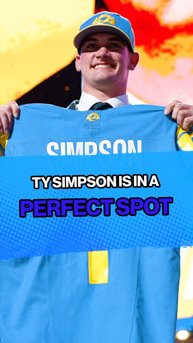Ty Simpson might have landed in the best spot possible. He gets to sit and develop behind Matthew Stafford while working with Sean McVay. With his arm talent and ability, there’s a lot to like as he grows into the role.