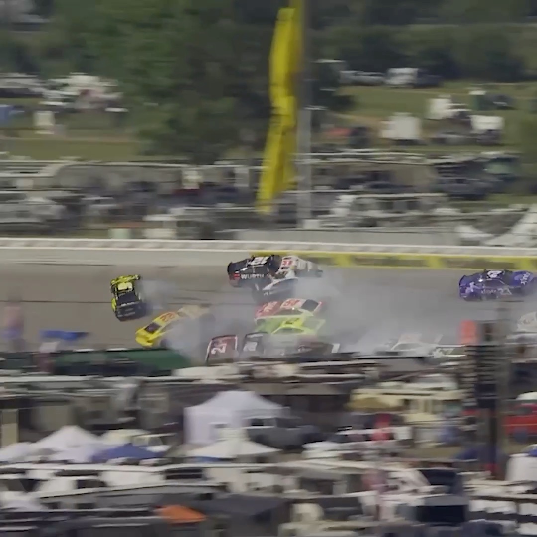 Things happen rather quickly at Talladega Superspeedway.