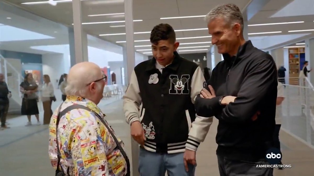 Sixteen-year-old EJ's wish of becoming a Disney animator was granted thanks to a 46-year partnership between Make-A-Wish and Disney. Deborah Roberts reports on the special moments and Disney's Week of Wishes that helps children's dreams come true.