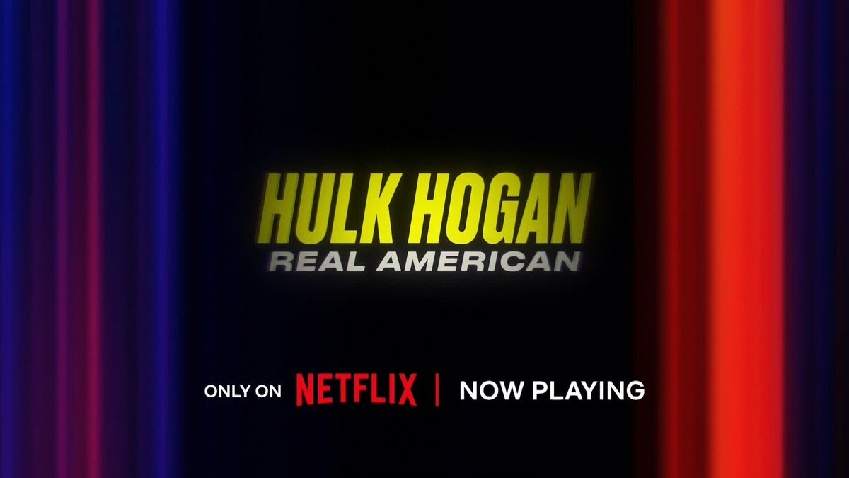 Hulk Hogan: Real American is now playing on Netflix!