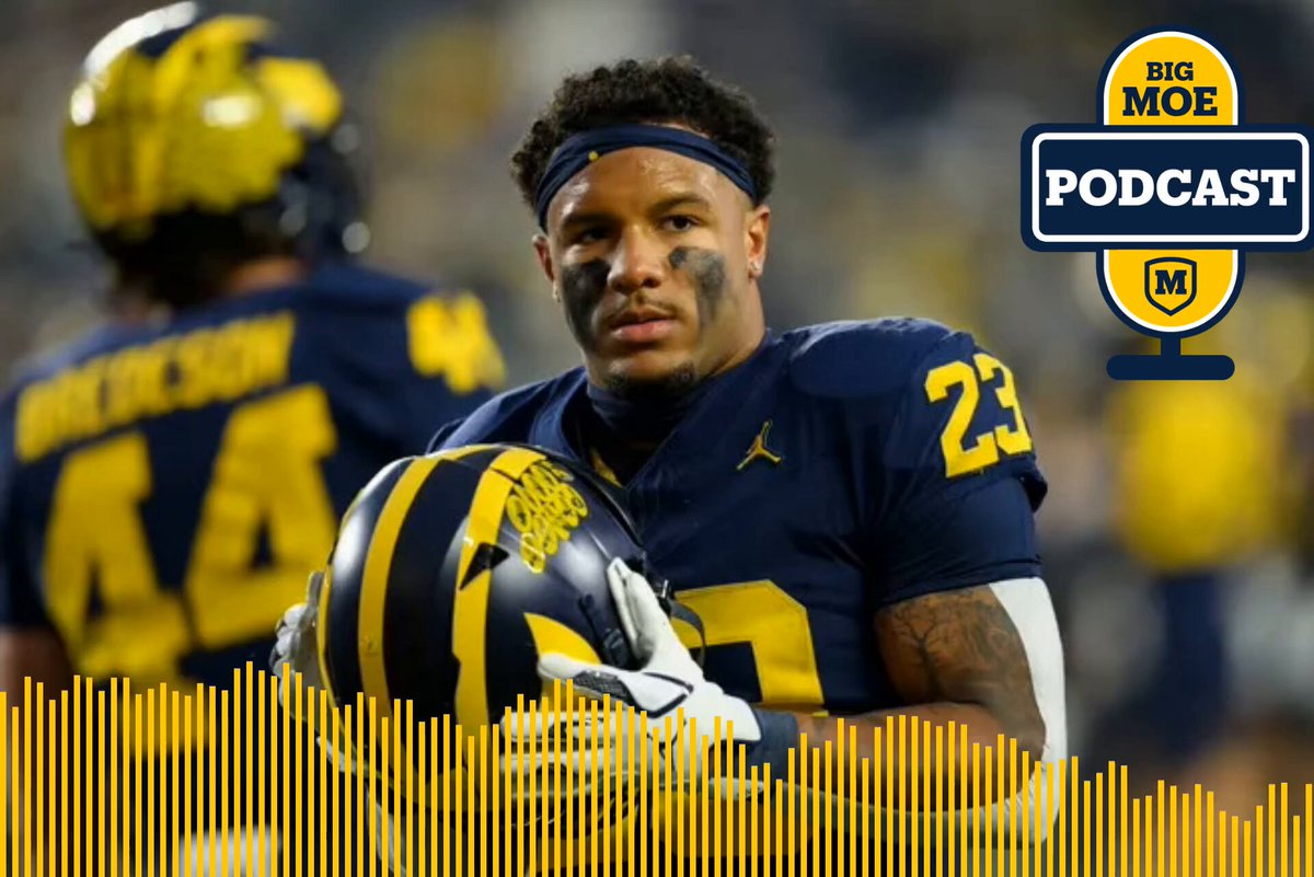 Michigan Running Back Jordan Marshall was in studio today at Cincinnati Moeller and opened up candidly about navigating the negative comments that surrounded the dismissal of Coach Sherrone Moore last fall. The maturity, poise, and perspective of this Man of Moeller are truly impressive. My full interview with Jordan on the Big Moe Podcast drops tomorrow. #GoBigMoe #GoBlue